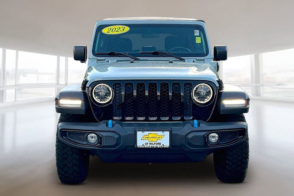 Used 2023 Jeep Wrangler 4xe Willys 4XE with VIN 1C4JJXN64PW599354 for sale in Milford, CT