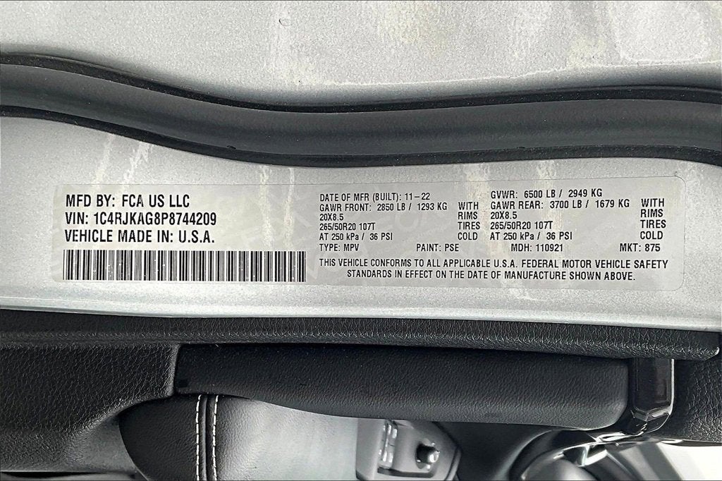 2023 Jeep Grand Cherokee L Altitude