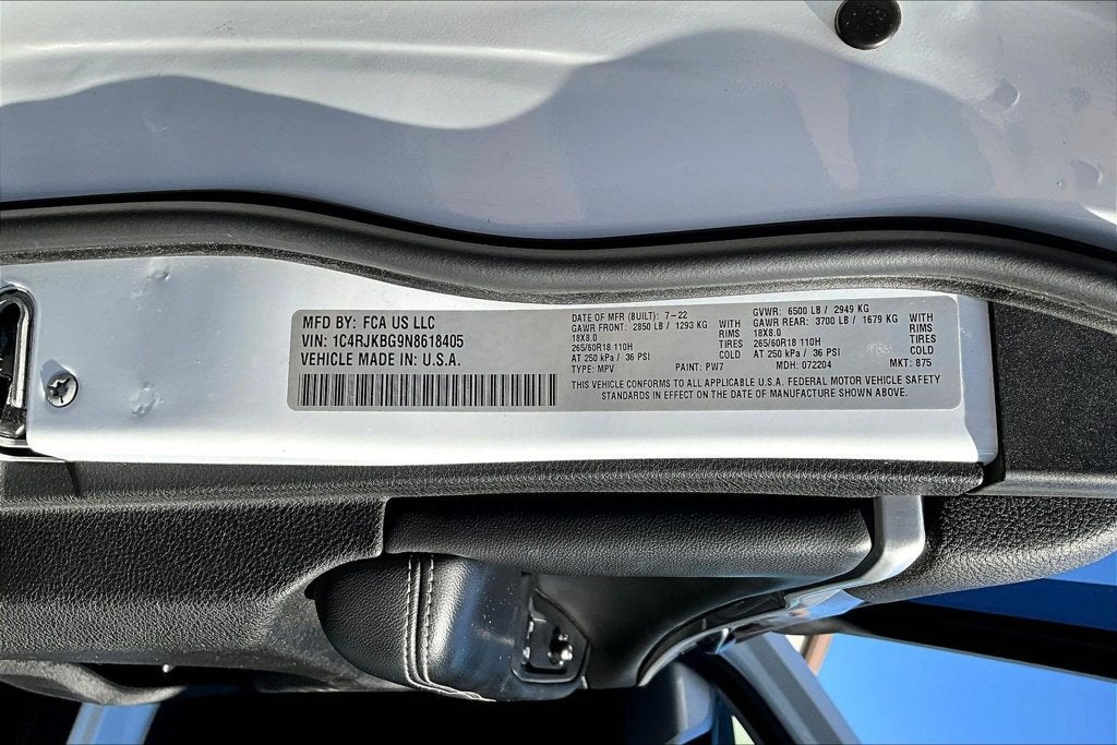 2022 Jeep Grand Cherokee L Limited