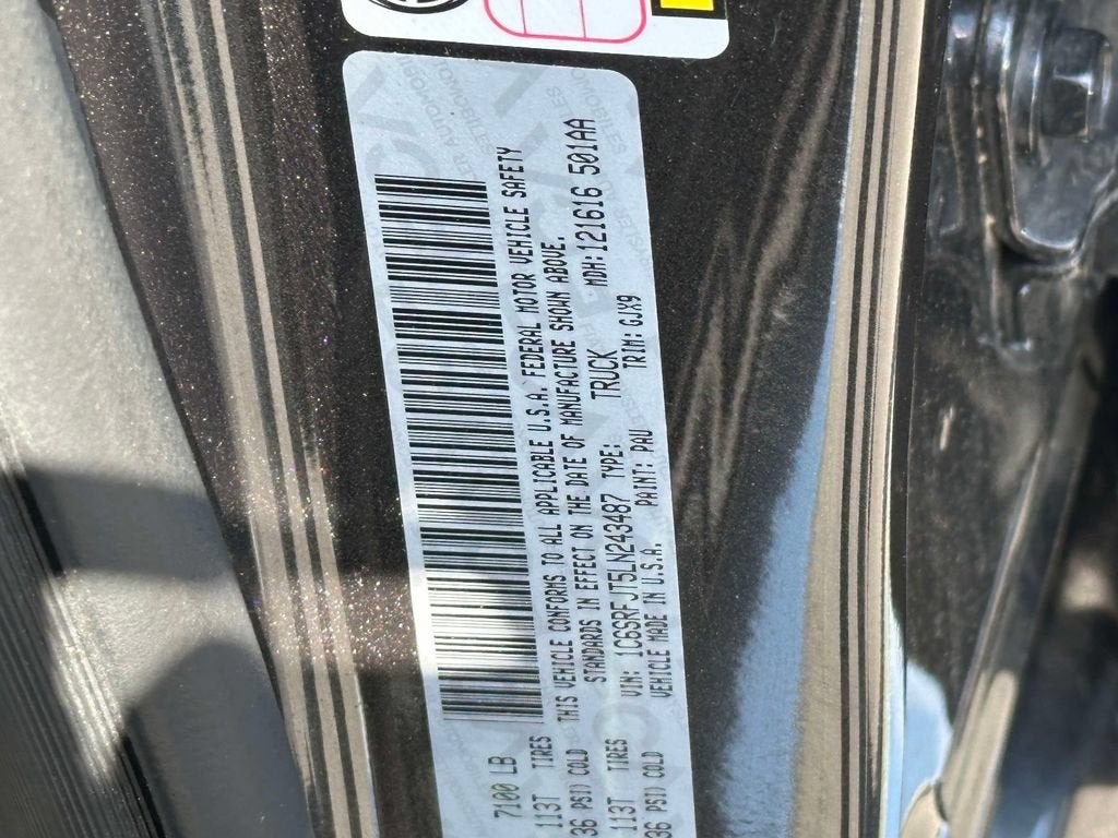 2020 RAM 1500 Laramie