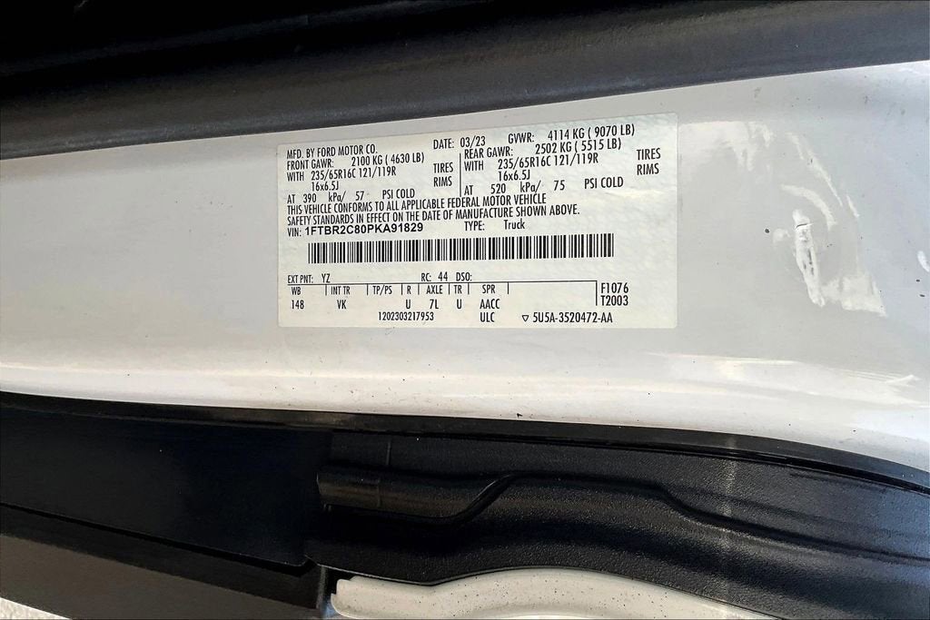 2023 Ford Transit Cargo Van T250 MED RF AWD