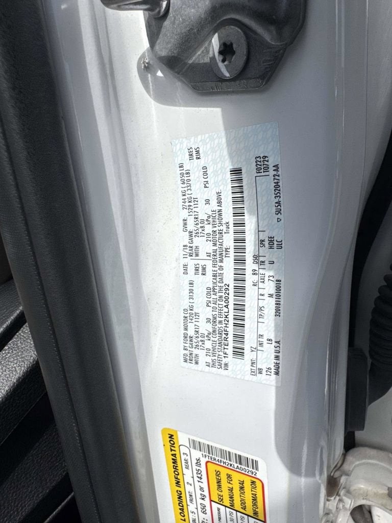 2019 Ford Ranger XL