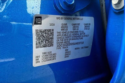 2025 Chevrolet Silverado EV LT - Extended Range