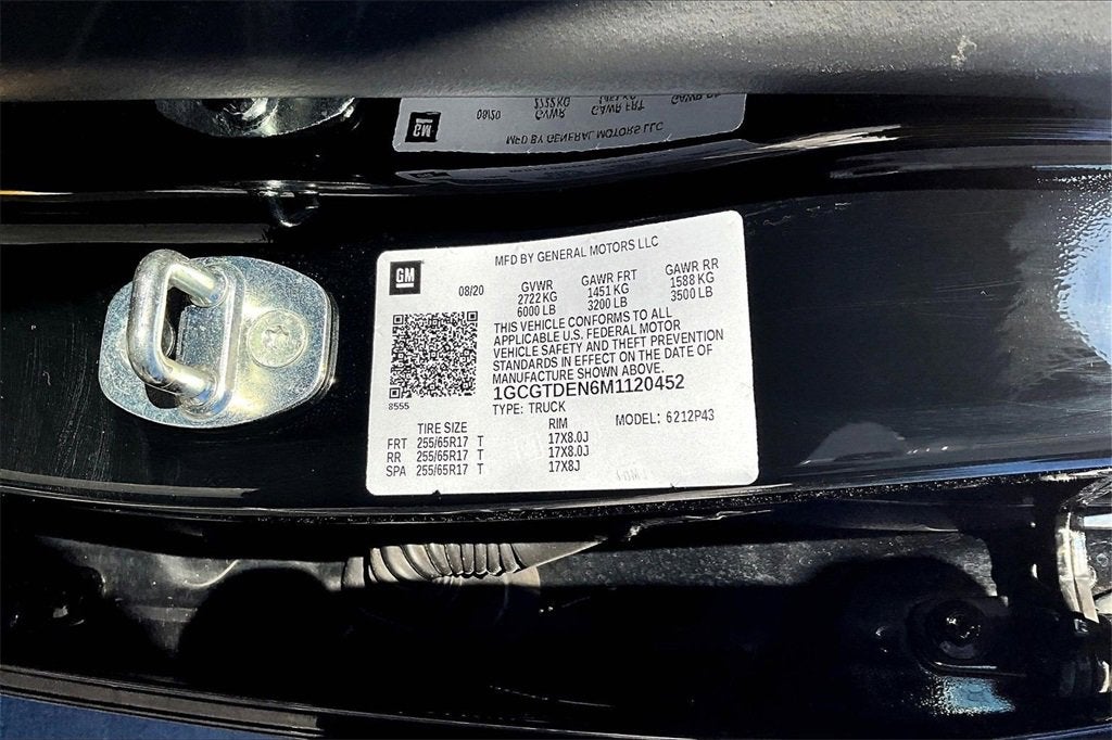 2021 Chevrolet Colorado Z71