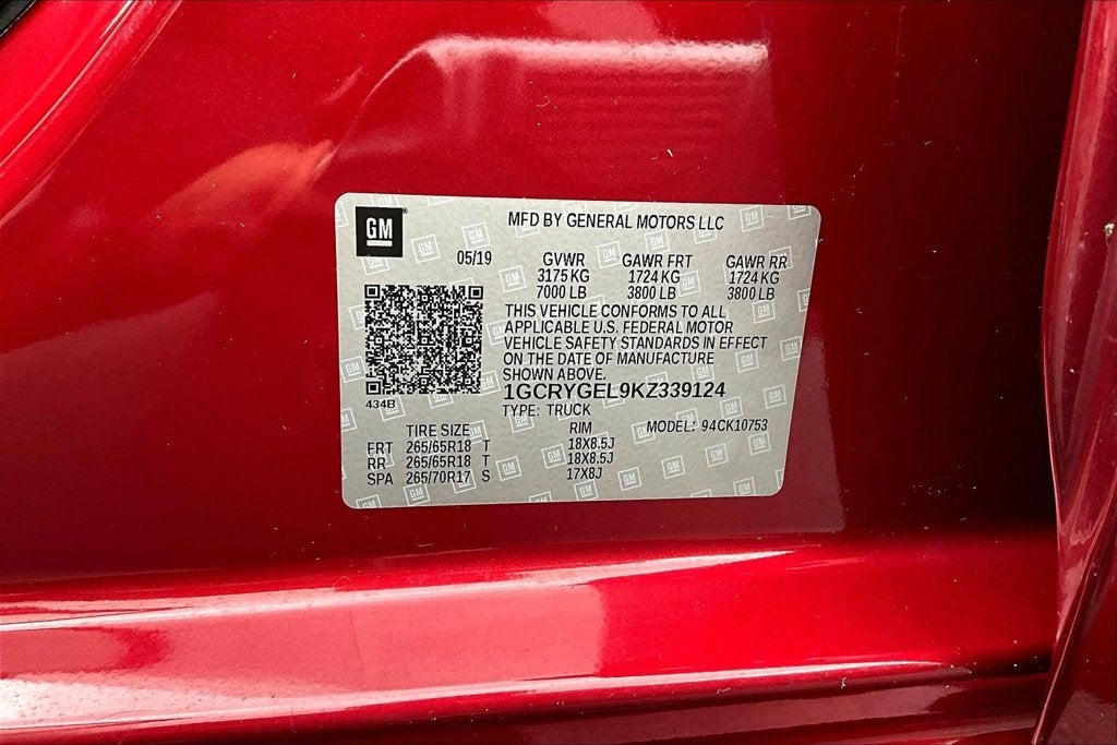 2019 Chevrolet Silverado 1500 LTZ
