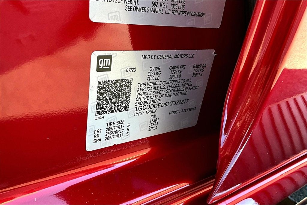 2023 Chevrolet Silverado 1500 LT