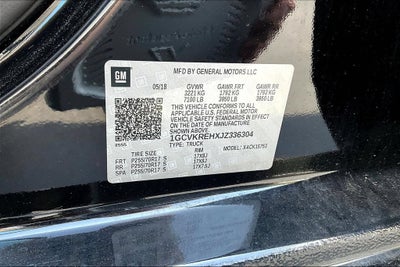 2018 Chevrolet Silverado 1500 LT