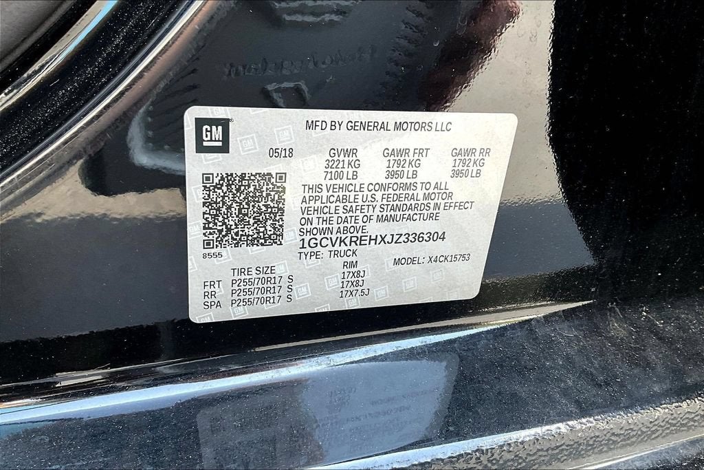 2018 Chevrolet Silverado 1500 LT