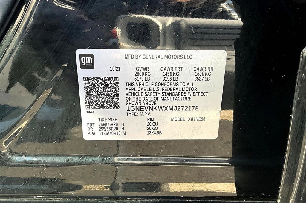 2021 Chevrolet Traverse High Country