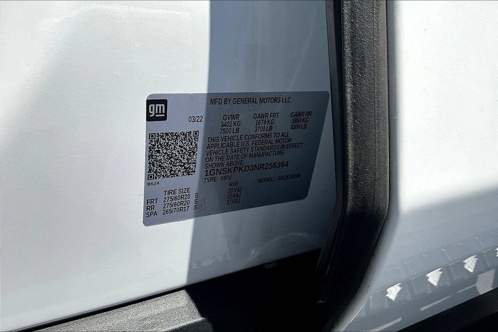 2022 Chevrolet Tahoe Z71