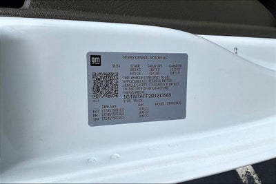 2024 GMC Savana Cargo 2500 Work Van