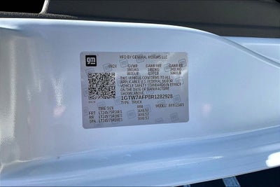 2024 GMC Savana Cargo 2500 Work Van