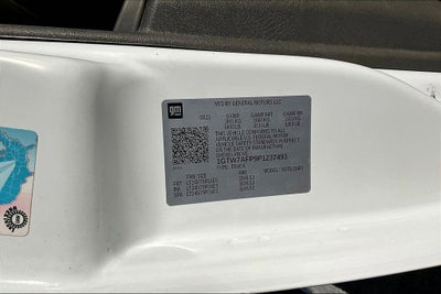 2023 GMC Savana Cargo 2500 Work Van