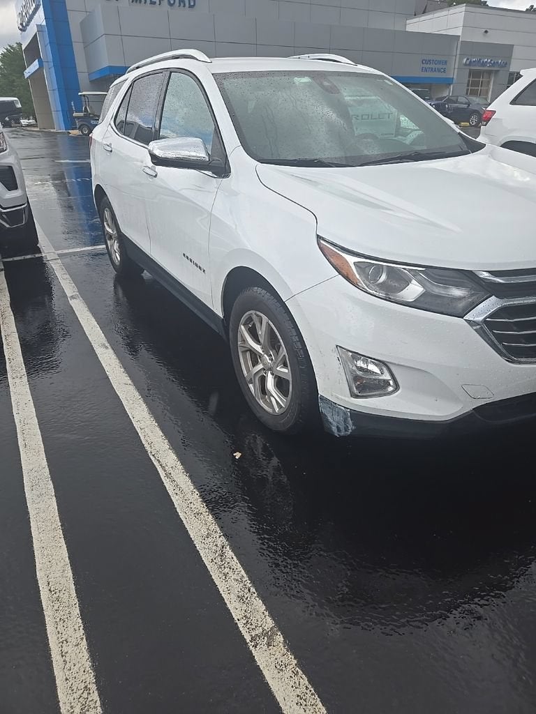 Used 2018 Chevrolet Equinox Premier with VIN 2GNAXVEV8J6273950 for sale in Milford, CT