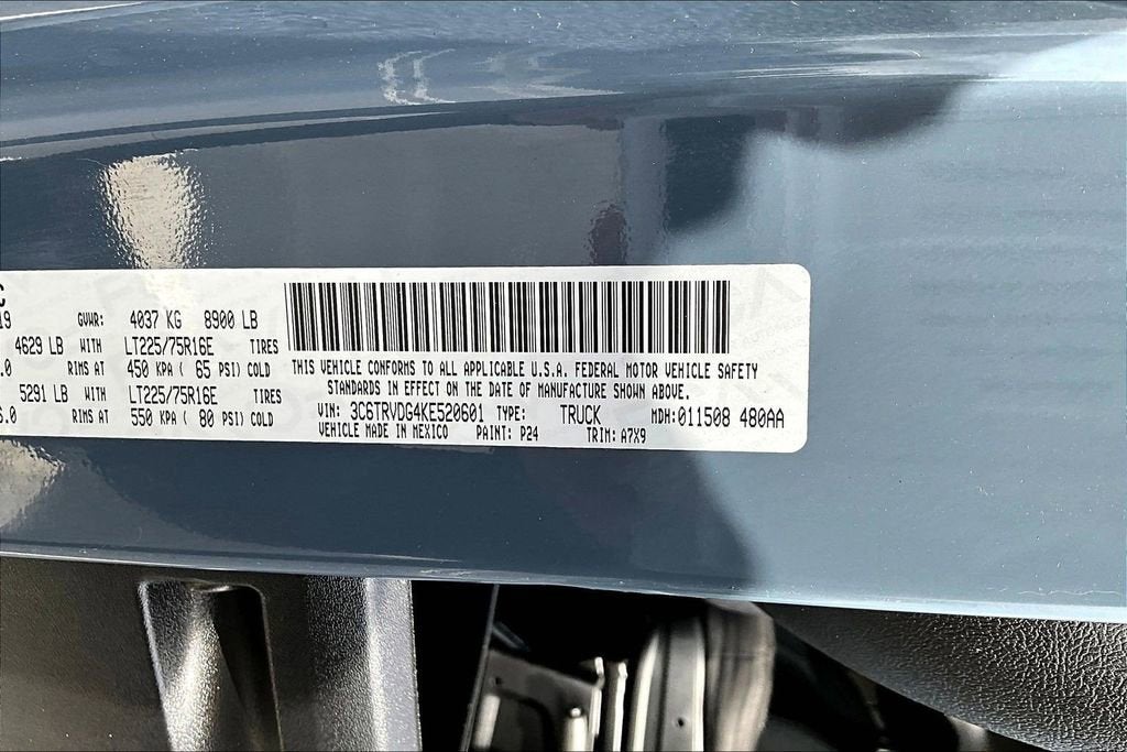 2019 RAM ProMaster Cargo Van 2500 HIGH RF 159"