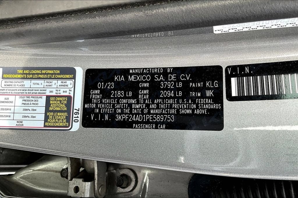 2023 Kia Forte LXS