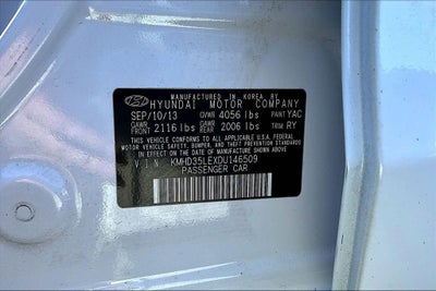 2013 Hyundai Elantra GT 5DR HB AUTO PZEV