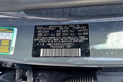 2025 Hyundai Elantra SEL Convenience