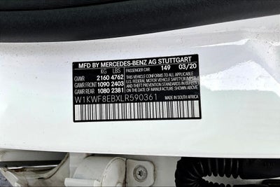 2020 Mercedes-Benz C-Class C 300