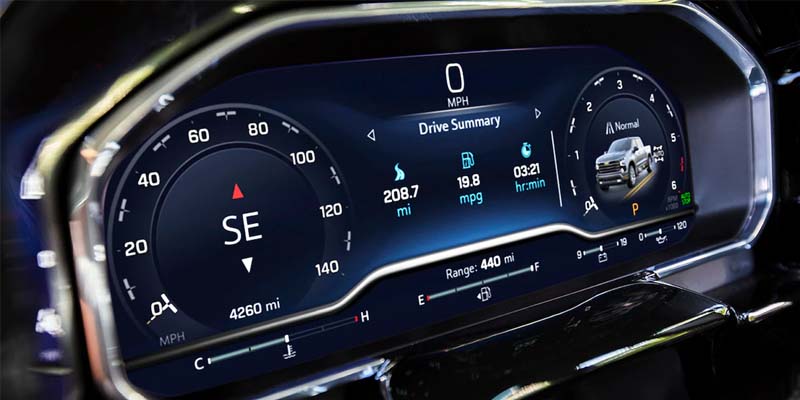 Silverado 1500 display