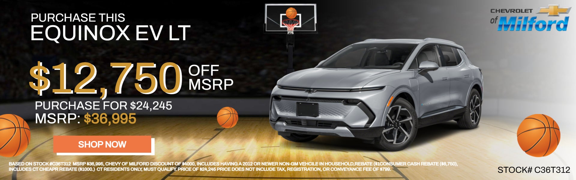 new 2026 EQUINOX EV on basketball theme