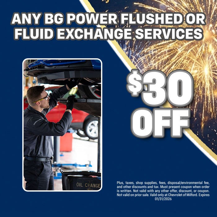 Any BG Power Flushed or Fluid Exchange Services