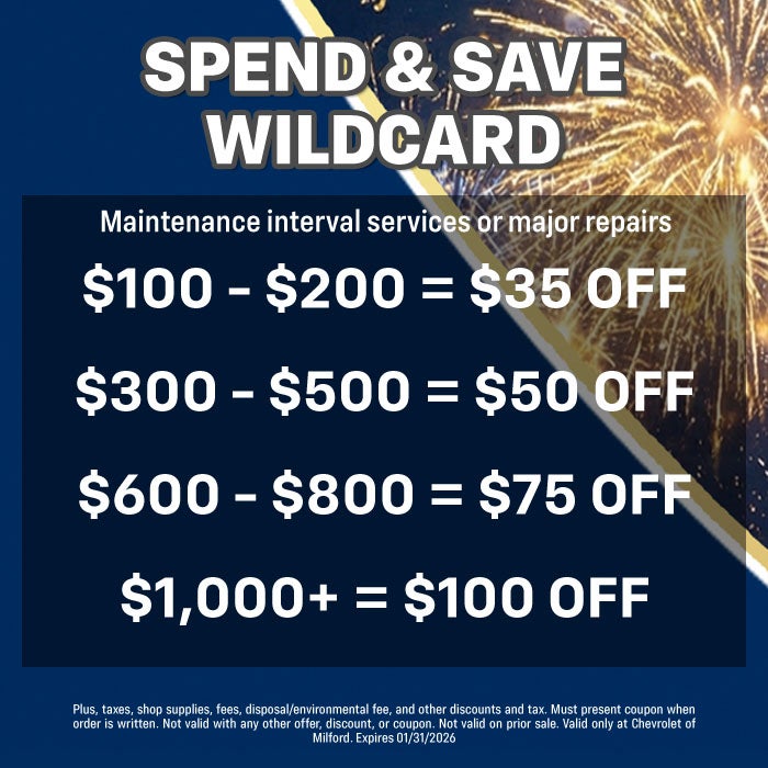 SPEND & SAVE WILDCARD