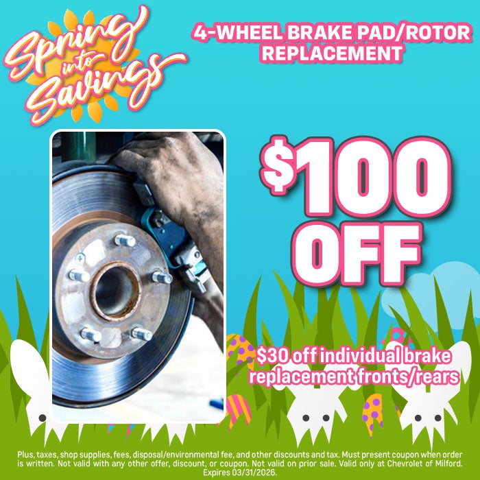 4-Wheel Brake Pad/Rotor Replacement