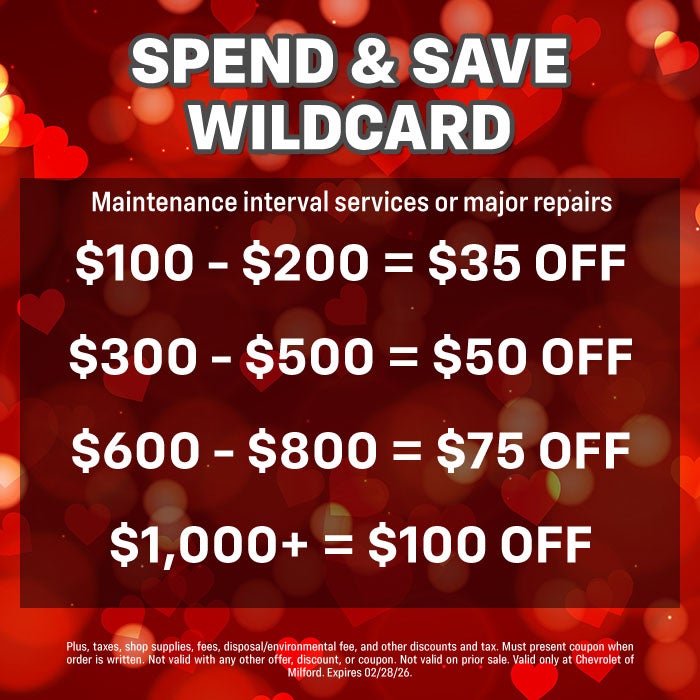 SPEND & SAVE WILDCARD