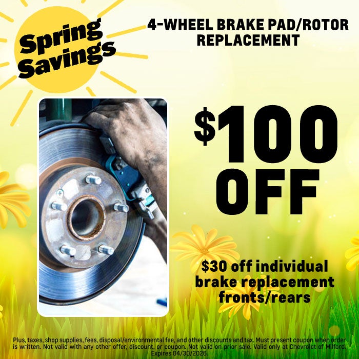 4-Wheel Brake Pad/Rotor Replacement