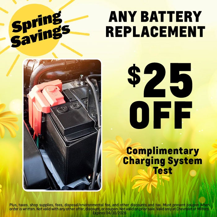 Any Battery Replacement