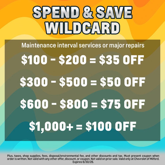 Spend & Save Wildcard