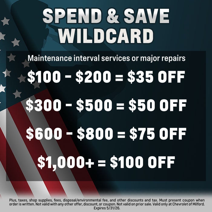 SPEND & SAVE WILDCARD